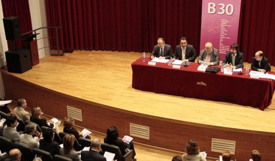Imatge de la sessió celebrada avui a Martorell