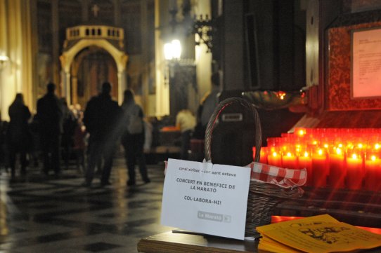 Una dotzena d'associacions de la vila han organitzat enguany activitats per recaptar fons per a la Marató de TV3