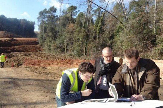 La comissió de seguiment de l’execució del gasoducte Martorell-Figueres es reuneix per avaluar l’estat de les obres