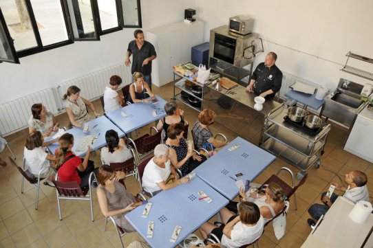 Imatge del curs de cuina d'aprofitament que es va celebrar el 19 de juliol a Castellar