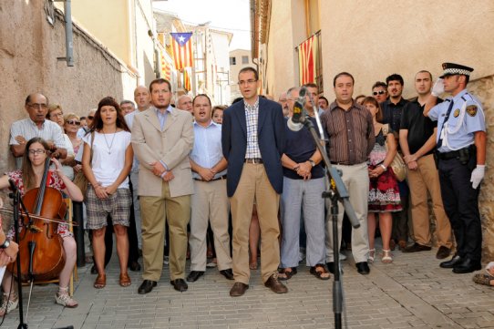 L'acte institucional de la Diada Nacional de Catalunya a Castellar se celebra des de fa 32 anys al carrer de les Roques