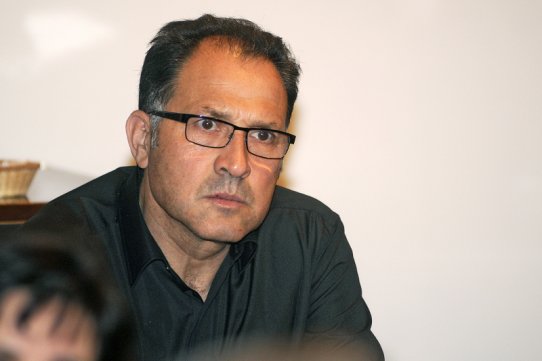 El regidor Ramon Fernández, en una imatge del Ple municipal del 18 de desembre passat