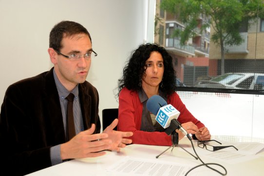 L'alcalde, Ignasi Giménez, i la tinent d'alcalde de Serveis a les Persones, Glòria Massagué, han presentat avui el contingut del Pla que es sotmetrà a aprovació del Ple dimarts que ve