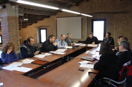 La Comissió Local de Protecció Civil, en la sessió celebrada a les Golfes de Ca l'Alberola