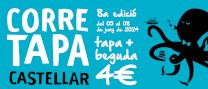 La festa gastronòmica del CorreTapa torna a Castellar del Vallès del 5 al 8 de juny amb rècord d’establiments inscrits