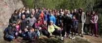 Una seixantena de persones van assistir diumenge a l’ItineraRius pel riu Ripoll al seu pas per Castellar del Vallès