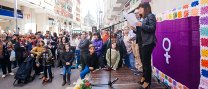 Acte institucional de lectura del manifest del Dia de les Dones