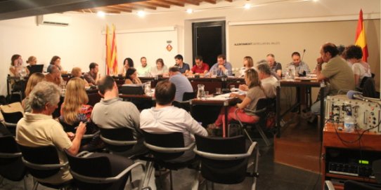 Imatge d'un moment del Ple celebrat el 28 de juny de 2016.