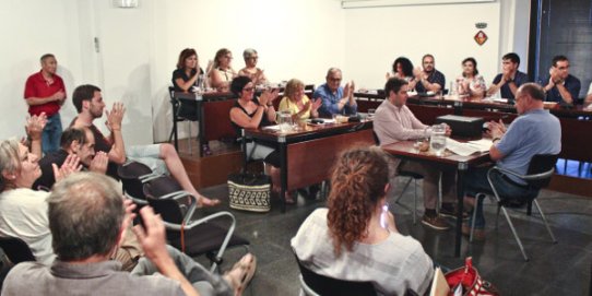 Imatge de la sessió plenària del mes de juny de 2017.