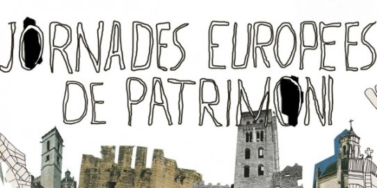 Fragment de la imatge promocional de les Jornades Europees de Patrimoni 2018.