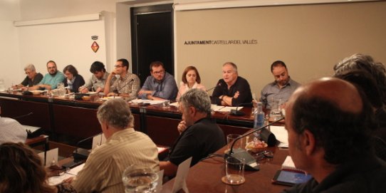 Imatge d'un moment de la sessió plenària celebrada el 23 d'octubre de 2018.