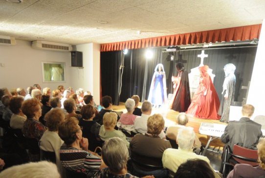 Un moment de la representació del Fantasma de l'òpera