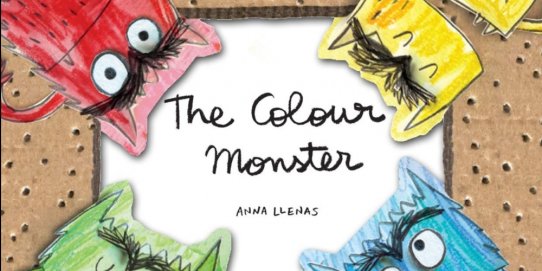 The Colour Monster és el llibre triat per a aquesta sessió de Once Upon a Time.