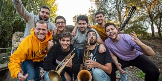 Foto del grup Músics de Carrer.
