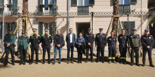 Els participants de la darrera Junta Local de Seguretat, que va tenir lloc la setmana passada.