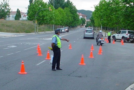 La Policia Local, en una campanya anterior