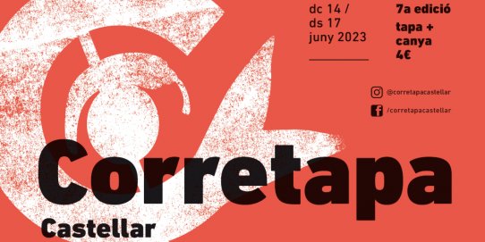 Imatge promocional del CorreTapa 2023.