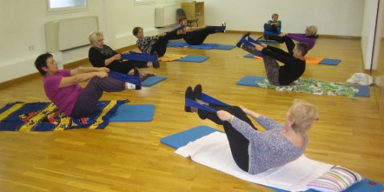 Pilates és una de les activitats que s'ofereixen.