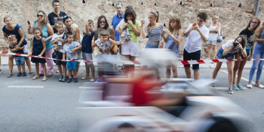 Imatge d'una edició anterior de la Cursa de trastos.