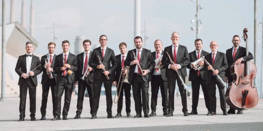 Imatge d'arxiu de la Cobla Sant Jordi - Ciutat de Barcelona.