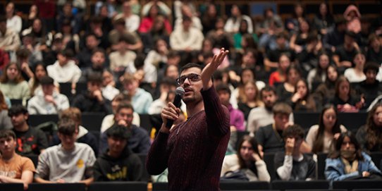 Una de les sessions dinamitzades del BRAM! Escolar de l’edició de l’any passat.