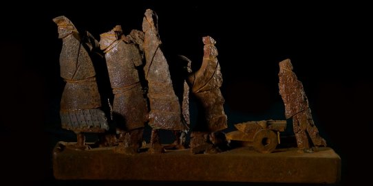 Imatge d'una de les escultures de Ferran Capdevila Argemí.