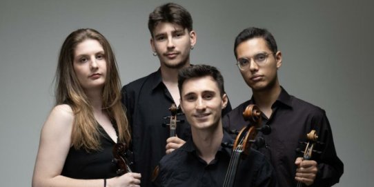 Imatge dels integrants del Quartet Vivancos.