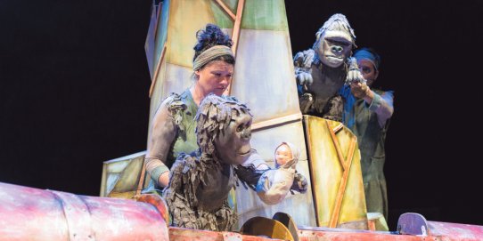 Imatge de l'espectacle (Foto: Xavi Rué).