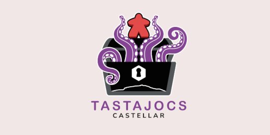 Logotip de Tastajocs, entitat organitzadora de l'activitat.