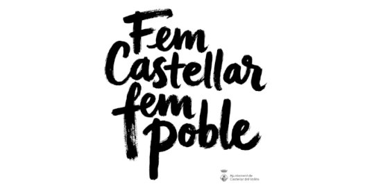 Imatge del lema "Fem Castellar, Fem Poble".