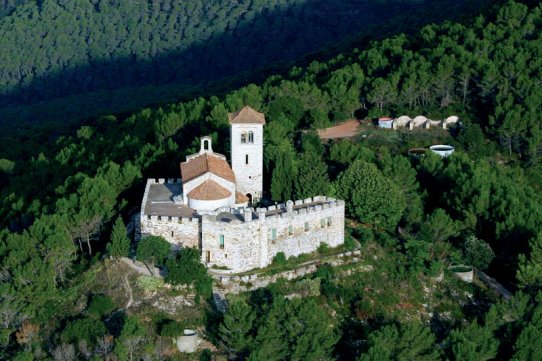 Vista aèria del Puig de la Creu