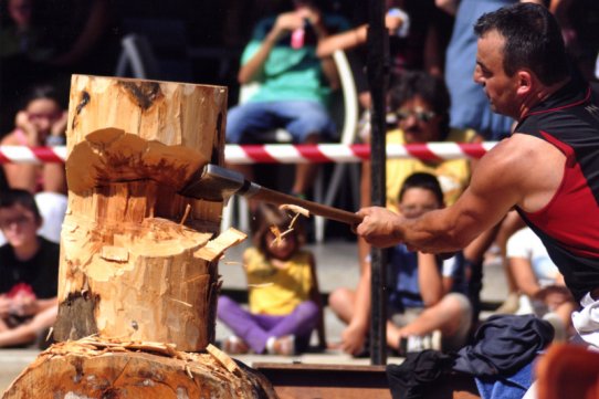 Una de les fotografies premiades amb el 1r premi del Ral·li Fotogràci de la Festa Major de 2011, d'Emili Miralpeix