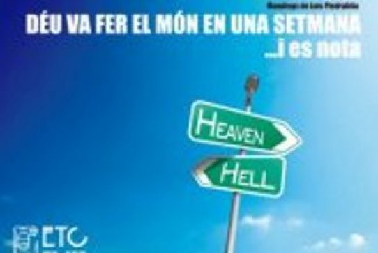 Fragment del cartell de l'obra