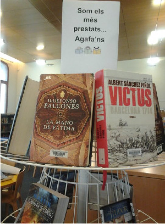 Expositor de la Biblioteca