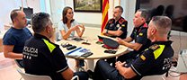 Policia Local i Mossos d’Esquadra coordinen el dispositiu de seguretat de la Festa Major